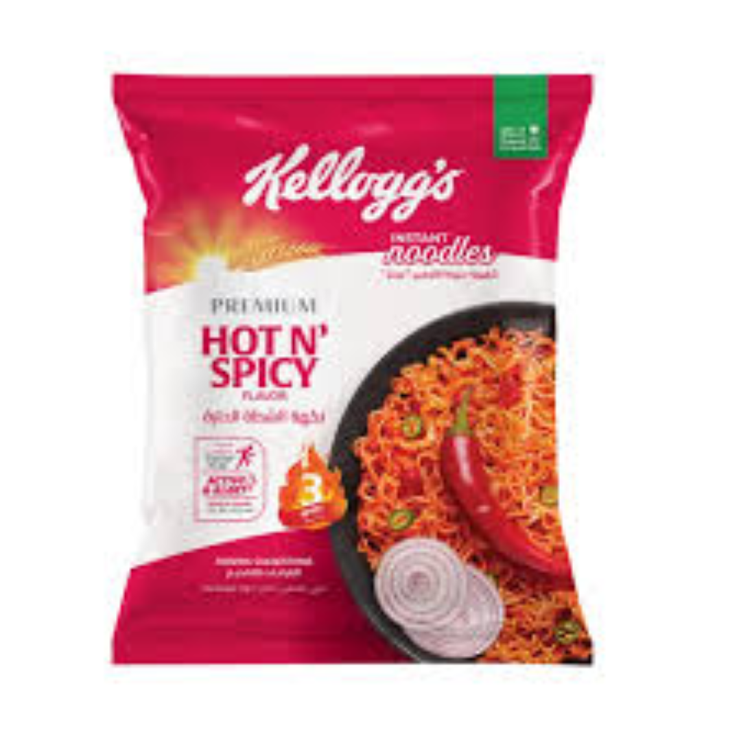 KELLOGGS HOT N SPICY NOODLES 5PKSX75G